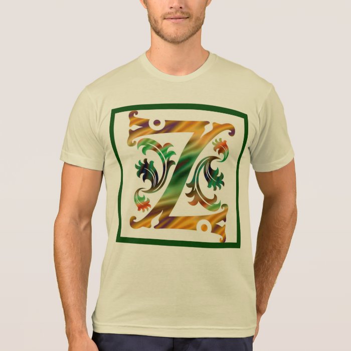 Vintage Initial Z   Monogram Z Shirts