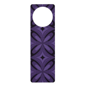 Vintage-Inspired Abstract Geometric Design Door Hanger