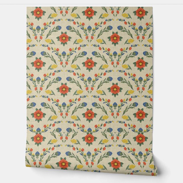 Vintage Inspired Bloom Wallpaper (Unrolling)