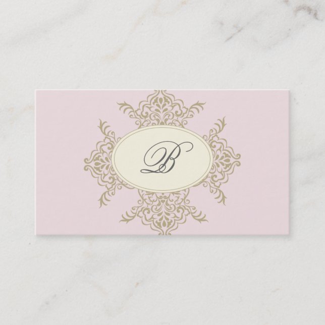 {vintage inspired} business card (Front)