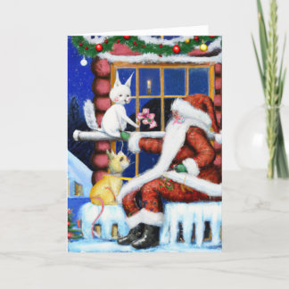 Vintage Inspired Cat Card