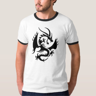 VINTAGE INSPIRED DRAGON RINGER TEE