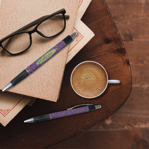Vintage Inspired Elegant Floral Personalized Pen