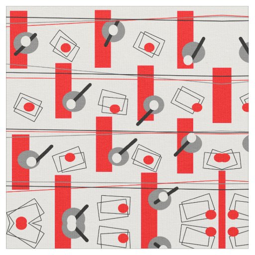 Vintage Inspired MidCentury Modern Retro Fabric