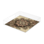 Vintage Inspired Patterns  Acrylic Tray