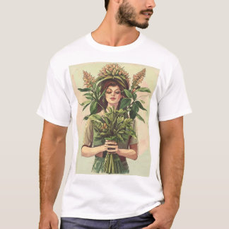Vintage-Inspired Plant Mom Graphic Tee