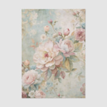 Vintage Inspired Pretty Row of Peonies Background