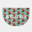 Vintage Inspired Seafoam Green Retro Floral