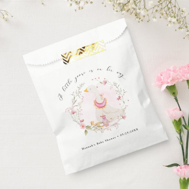 Vintage inspired Silly Goose Baby Favor Bag (Sealed)