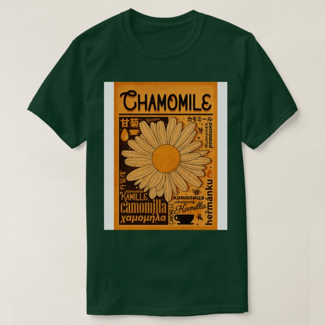 Vintage International Chamomile T-Shirt (Design Front)