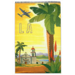 Vintage International Travel Posters Calendar at Zazzle