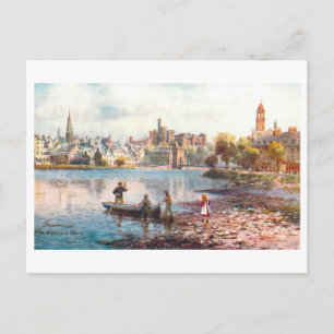 Vintage Inverness, Scotland, Postcard