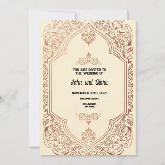 Vintage Invitation