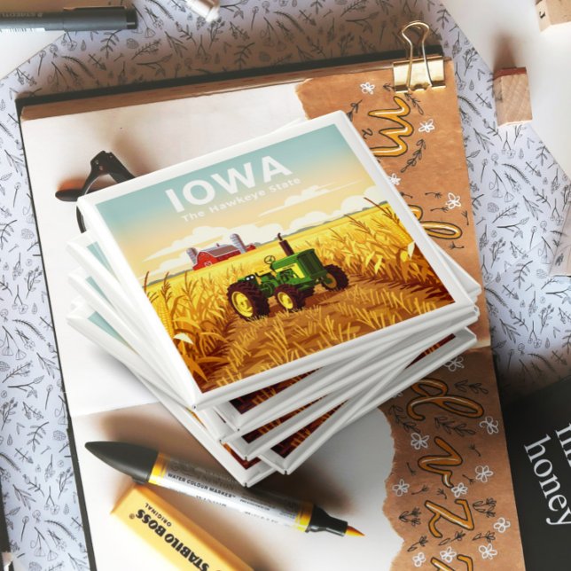 Vintage Iowa Magnet (Creator Uploaded)