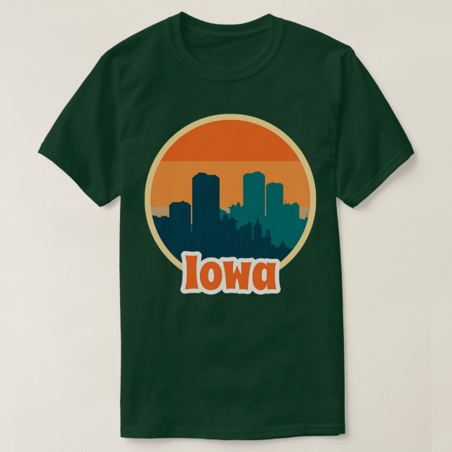 Vintage Iowa TShirt (Design Front)