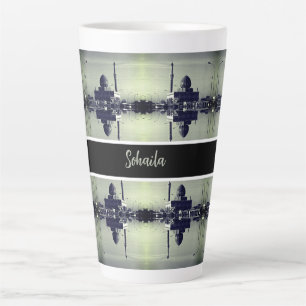 Vintage Iraq Baghdad Buniya Mosque 1970 Latte Mug