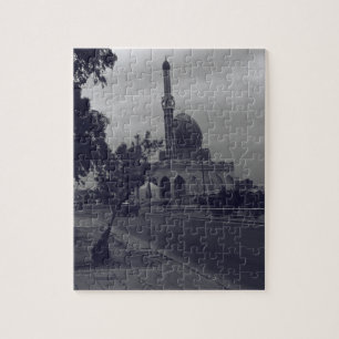 Vintage Iraq Baghdad  Buniya Mosque Jigsaw Puzzle