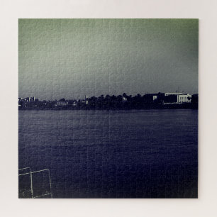 Vintage Iraq Baghdad forat river Jigsaw Puzzle