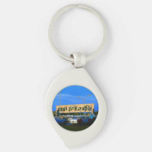Vintage Iraq Baghdad tahrir square Keychain
