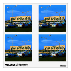 Vintage Iraq Baghdad tahrir square Wall Decal