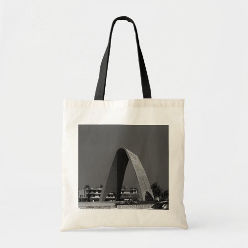 Vintage Iraq Baghdad Unknown Soldier Arch 1970 Tote Bag