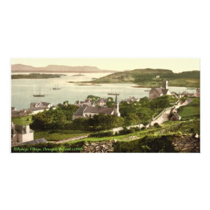 Vintage Ireland - Killybegs Village Donegal Card