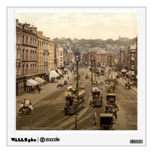 Vintage Ireland, Patrick's Street, Cork city Wall Sticker