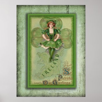 Vintage Ireland Poster by iiphotoArt at Zazzle