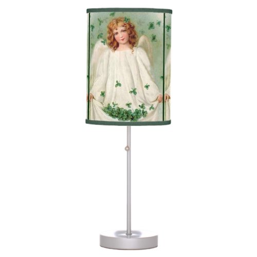 Vintage Irish Angel table lamp
