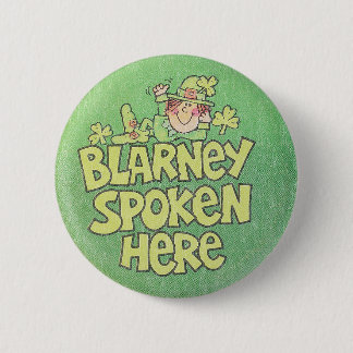 Vintage Irish Blarney Spoken Here Button