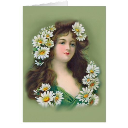 Vintage Irish Colleen Cards (Front)