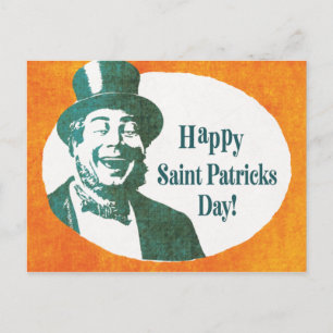 Vintage Irish Saint Patrick Postcard