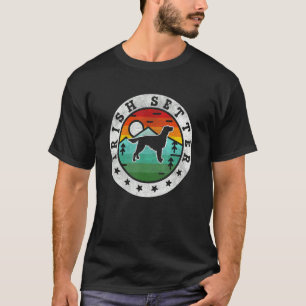 Vintage Irish Setter Retro Dog Mom Dad T-Shirt