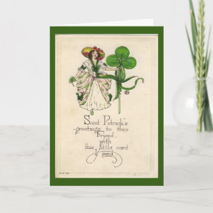 Vintage Irish St Patrick's Day Card