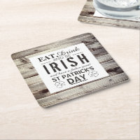Vintage Irish Wood St Patrick's Day