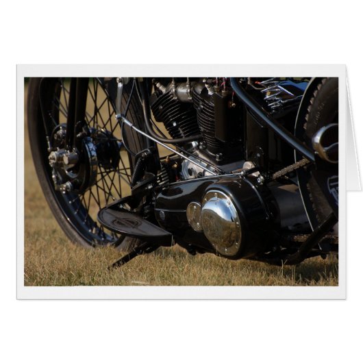 Vintage Iron Card (Front Horizontal)