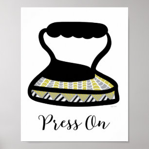 Vintage Iron Laundry Room Wall Art