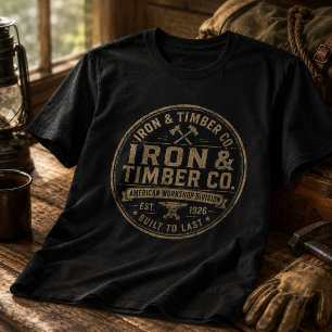 Vintage Iron & Timber Co. American Workshop T-Shirt