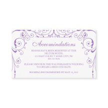Vintage Ironworks Accommodations Card