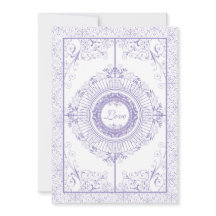 Vintage Ironworks Wedding Invitation