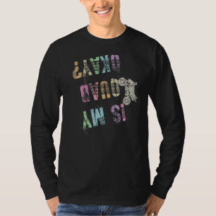 Vintage Is My Quad Okay Atv Girl Driver Utv Mom Ri T-Shirt