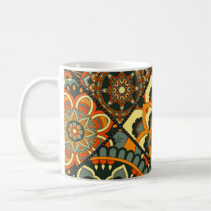Vintage Islamic motifs, decorative seamless. Coffee Mug