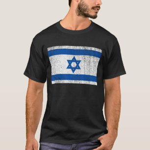 Vintage Israel Flag - Star of David - Israeli Flag T-Shirt