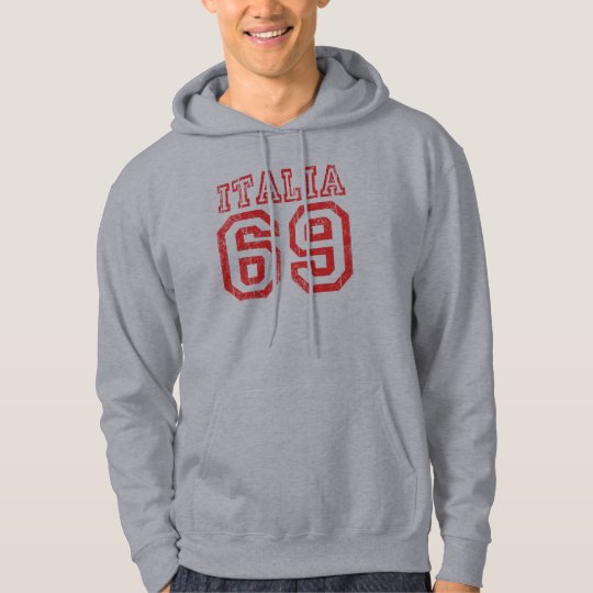 Vintage Italia 69 Hooded Sweatshirt