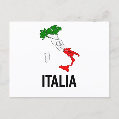 Vintage Italia Italian Flag Italy Italiano T_Shirt Postcard