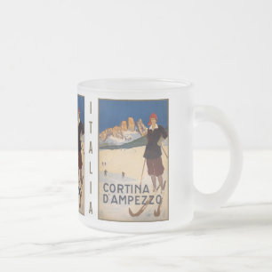 Vintage Italian Alps custom mugs