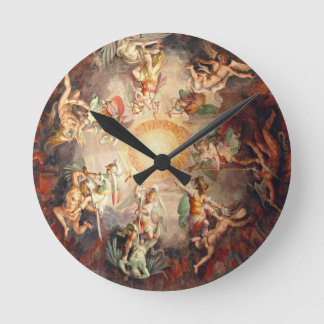 Vintage Italian art Round Clock