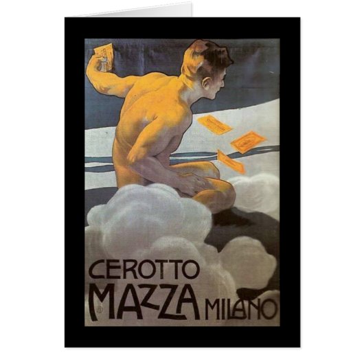 Vintage Italian Man Cards (Front)