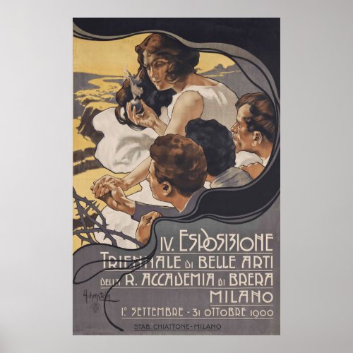 Vintage Italian Poster