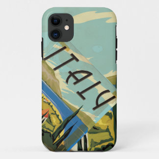 Vintage Italian Poster iPhone 11 Case